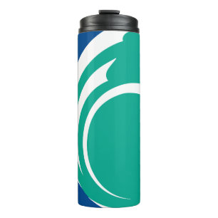 Thermische tumbler met vlag van Ottawa Thermosbeker