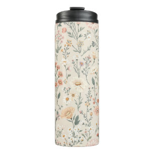 Thermische Tumbler met Wildflowers Thermosbeker