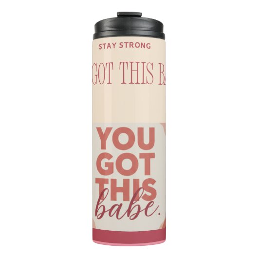 Thermische Tumbler Thermosbeker (Voorkant)