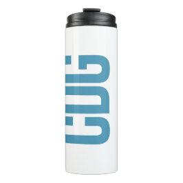 Thermische Tumbler – Travel Label geïnspireerd ont Thermosbeker