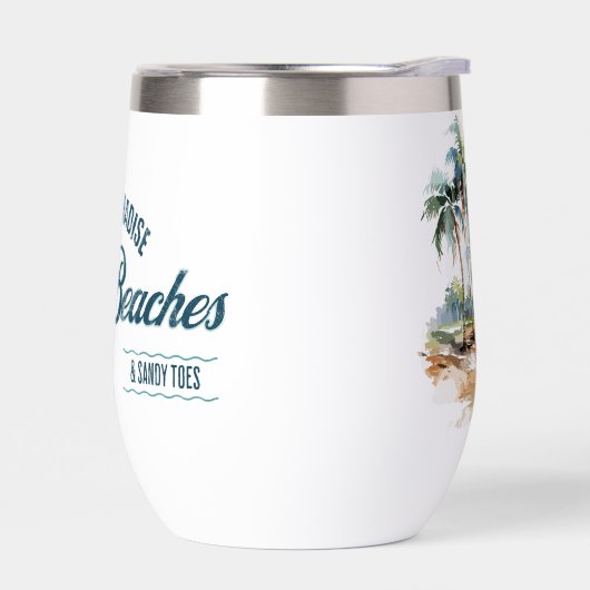 Thermische Tumbler - Zandstranden Collectie (Links)