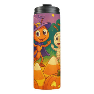 Thermische Tumblers - Halloween Mier feestje  Thermosbeker