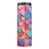 Thermische Waterfles met Hartontwerp Thermosbeker (Achterkant)