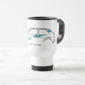 Thermobecher | Mug | Youngtimer | RetroCar | 90er Reisbeker (Voorkant rechts)