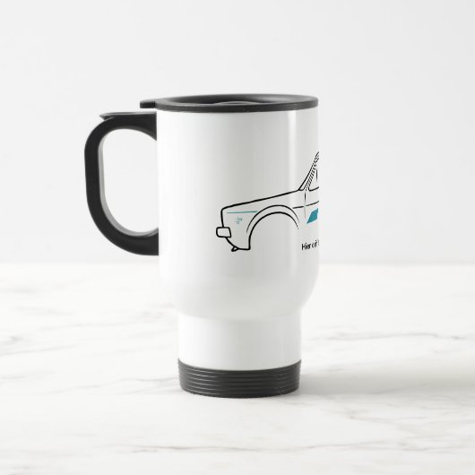 Thermobecher | Mug | Youngtimer | RetroCar | 90er Reisbeker (Links)
