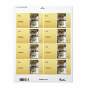 thermometer etiket (Full Sheet)