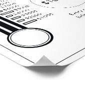 Thermometer Fundraiser Donation Goal Tracker Sign Poster (Hoek)