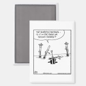 Thermometer Murder 1st or 2nd degree Magneet (Voorkant / Achterkant)