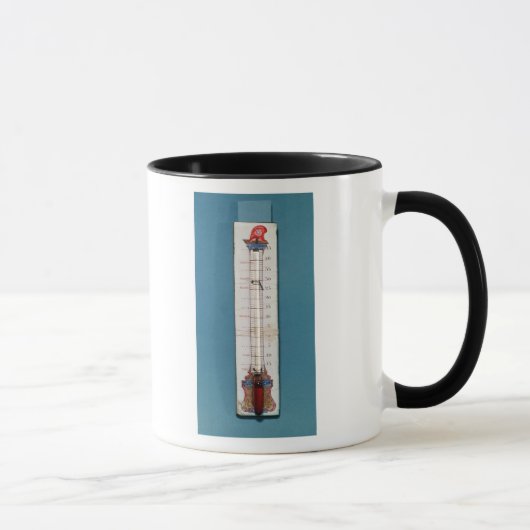thermometer, voorzien van een frygienkap mok (Rechts)