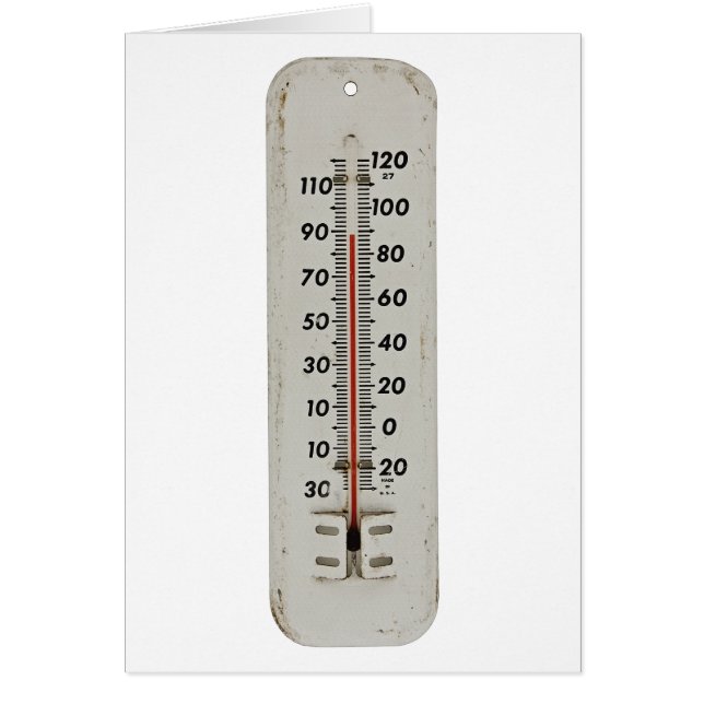thermomètre vintage (Devant)