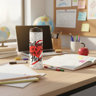 Thermos leren gebruiken thermosbeker