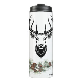 Thermosbecher mit Hirsch-Motiv Thermosbeker