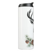 Thermosbecher mit Hirsch-Motiv Thermosbeker (Gedraaid links)