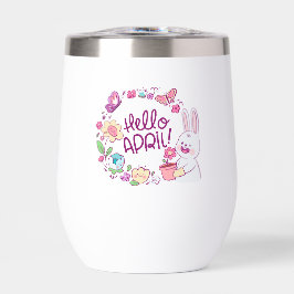 Thermoskan voor thermale wijn