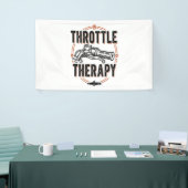 Thermotherapie Motorfiets Grip Spandoek (Beurs)