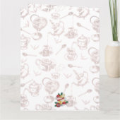 "Thés" de saison Invitation (Dos)