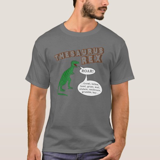 Thesaurus Rex T-shirt (Voorkant)