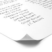 These Candles Burn Family Reunion Memorial Poster (Hoek)