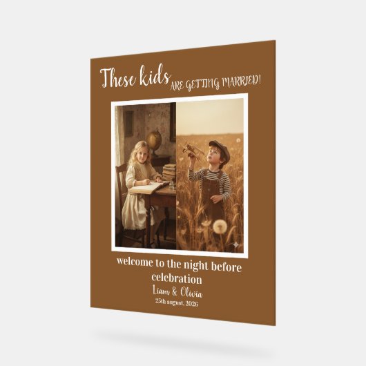 These Kids Are Getting Married The Night Before (Angle)