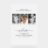 These Kids Are Getting Married Welcome Acryl Bord (Voorkant)