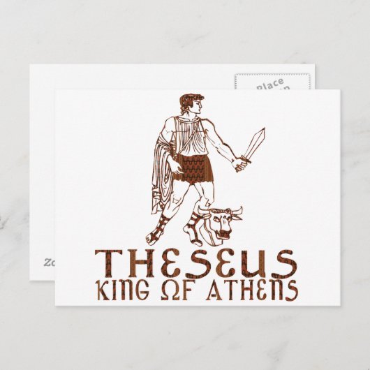 Theseus Briefkaart (Voorkant / Achterkant)