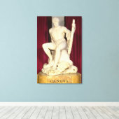 Theseus en de Minotaur, 1782 Canvas Afdruk (Insitu (Houten vloer))