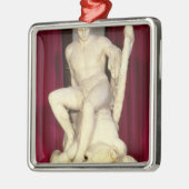 Theseus en de Minotaur, 1782 Metalen Ornament (Links)