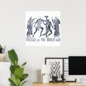 Theseus en de Minotaur Poster (Thuiskantoor)