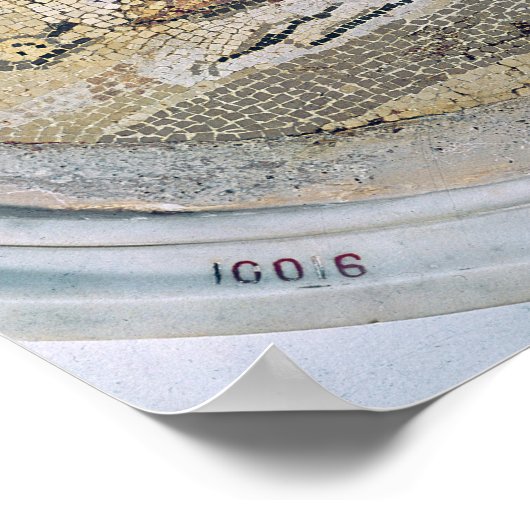 Theseus worstelt met de Minotaur Poster (Hoek)