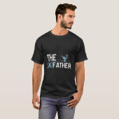 Theskifather Skiën Wintersport Sneeuwskiën T-shirt (Voorkant volledig)