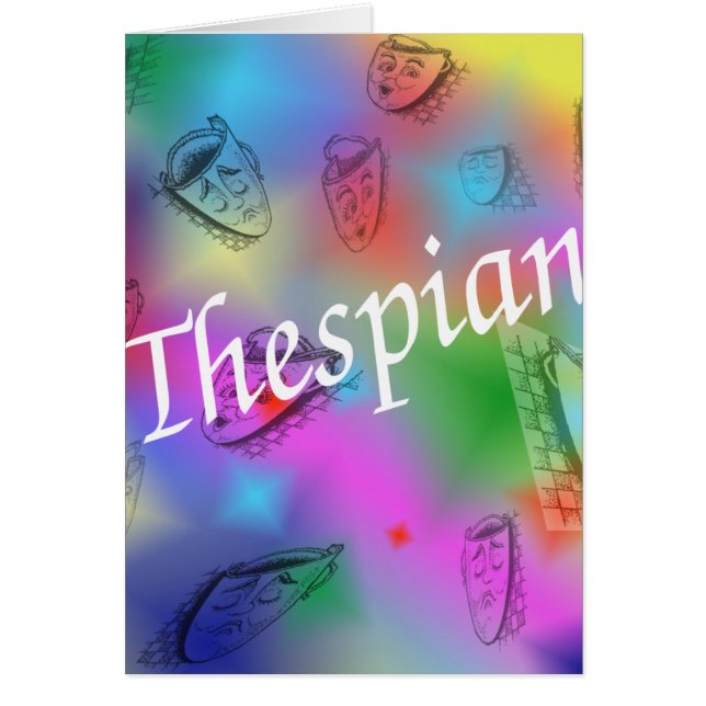 "Thespian" (Voorkant)