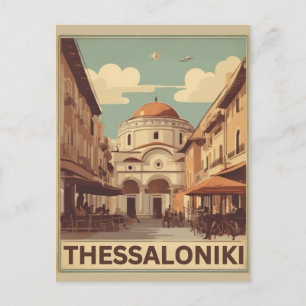  Thessaloniki stad Griekenland roeping souvenir Briefkaart