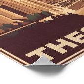  Thessaloniki stad Griekenland roeping souvenir Poster (Hoek)