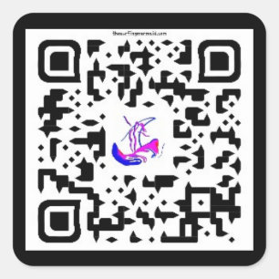 #thesurfingmermaid #SWAG@MAGHIE.ORG Vierkante Sticker