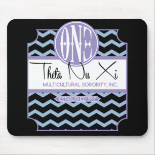 Theta Nu Xi Chevron Mousepad Muismat