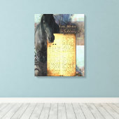 TheWishOfAHorse - Toile imprimée (Insitu (Plancher de Bois))
