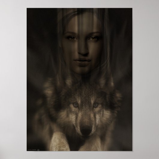 TheWolfGirlFriend Poster (Voorkant)