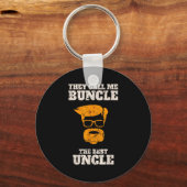 They Call Me Buncle The Uncle Shirt  Sleutelhanger (Voorkant)