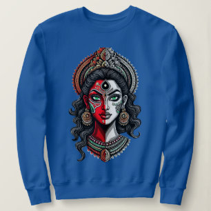 Theyyam-Kathakali Fusion - Vrouw Power opnieuw ged Trui