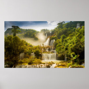 Thi Lor Su Waterfall   Thailand Poster