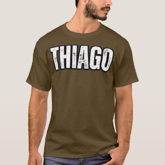 Thiago Naam Cadeau Verjaardagsvakantie Jubileum T-shirt