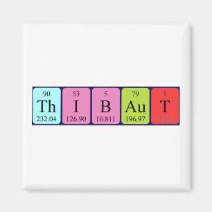 Thibaut periodieke lijstnaam magnet magneet