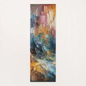 Thick Textured Paint Pattern Yogamat (Achterkant)