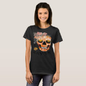 Thick thighs and spooky vibes Halloween T-shirt (Voorkant volledig)