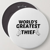 THIEF GREATEST RONDE BUTTON 6,0 CM (Voorkant /achterkant)