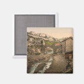 Thiers, Auvergne, Frankrijk Magneet (Voorkant / Achterkant)