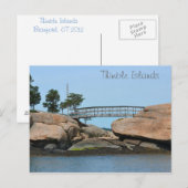 Thimble Island Briefkaart (Voorkant / Achterkant)
