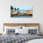 Thimble Island Canvas Afdruk (Insitu (Slaapkamer))