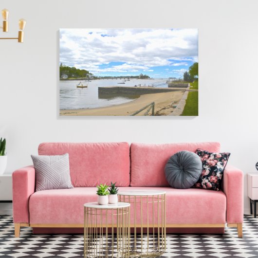 Thimble Island omwikkeld canvas (Insitu (Woonkamer))