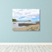 Thimble Island omwikkeld canvas Afdruk (Insitu (Houten vloer))
